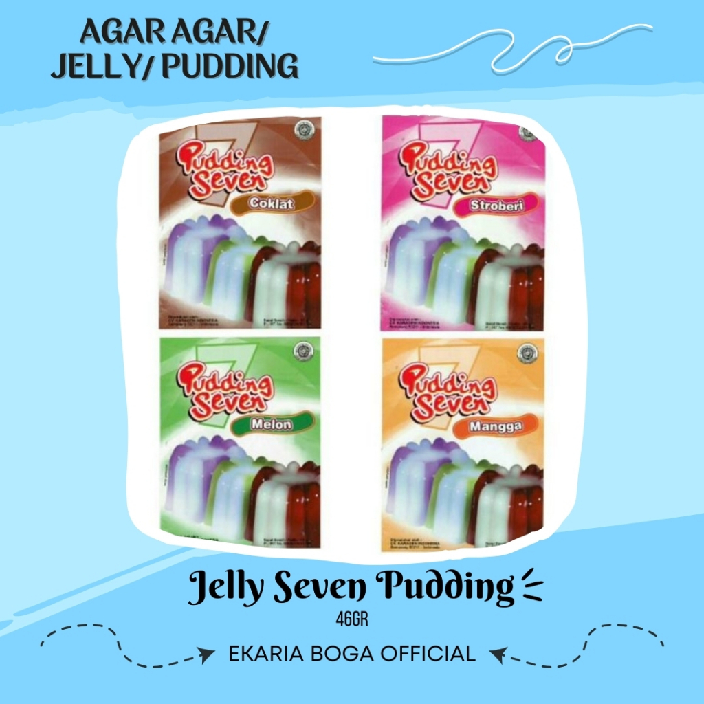 

JELLY | AGAR AGAR | PUDDING | POWDER / BUBUK | JELLY SEVEN PUDING 46GR