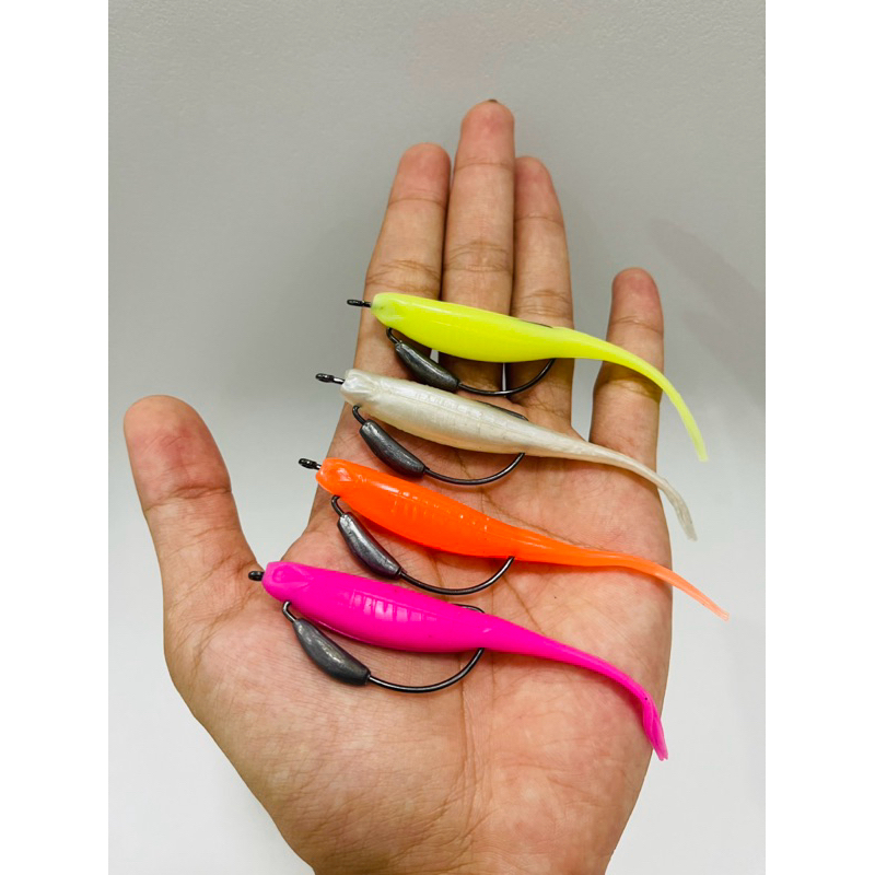 PROMO SILENCER 10CM PLUS HOOK TIMAH || UMPAN CASTING IKAN GABUS TOMAN