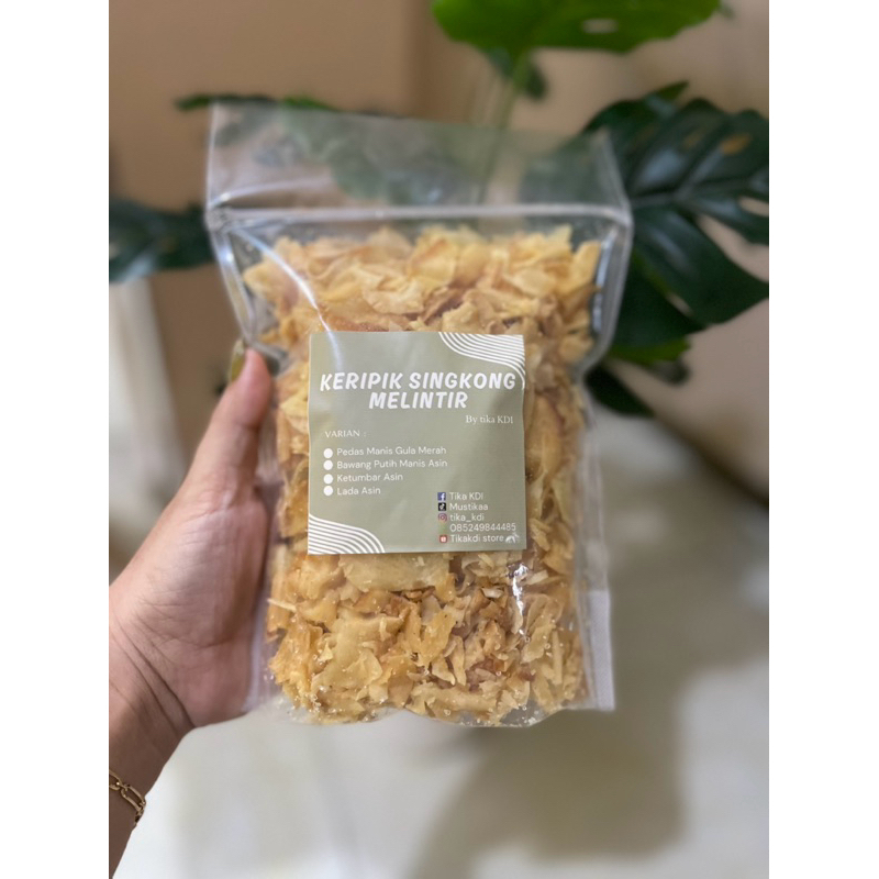 

keripik singkong melintir lada asin