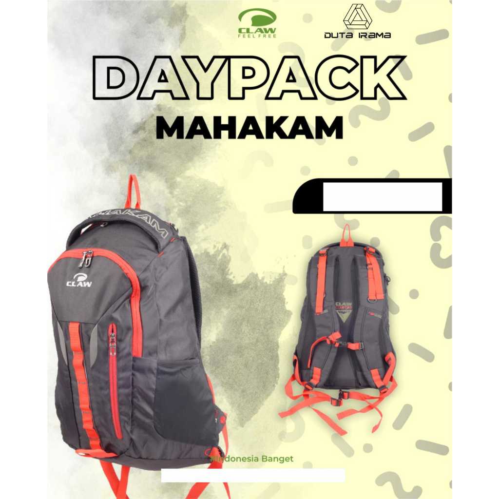 DUTAIRAMA - Tas Daypack 30 liter Claw Mahakam Series