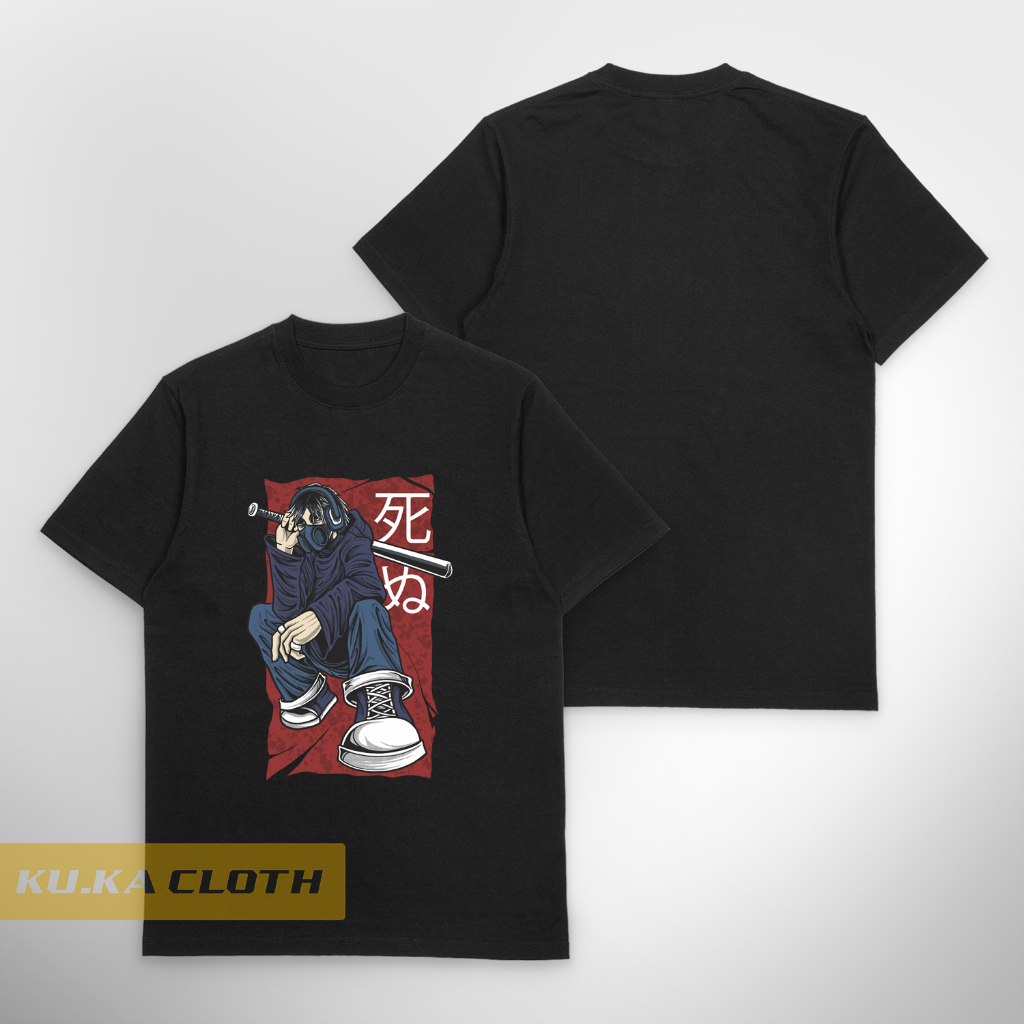 Baju Kaos Distro Pria Japanese Gangster