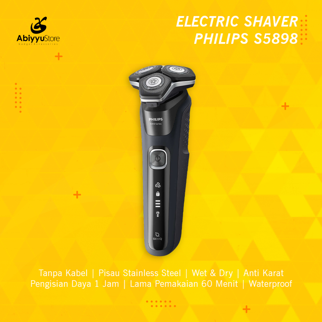 Mesin Cukur Philips S5898 Alat Pencukur Kumis Jenggot Jambang Elektrik