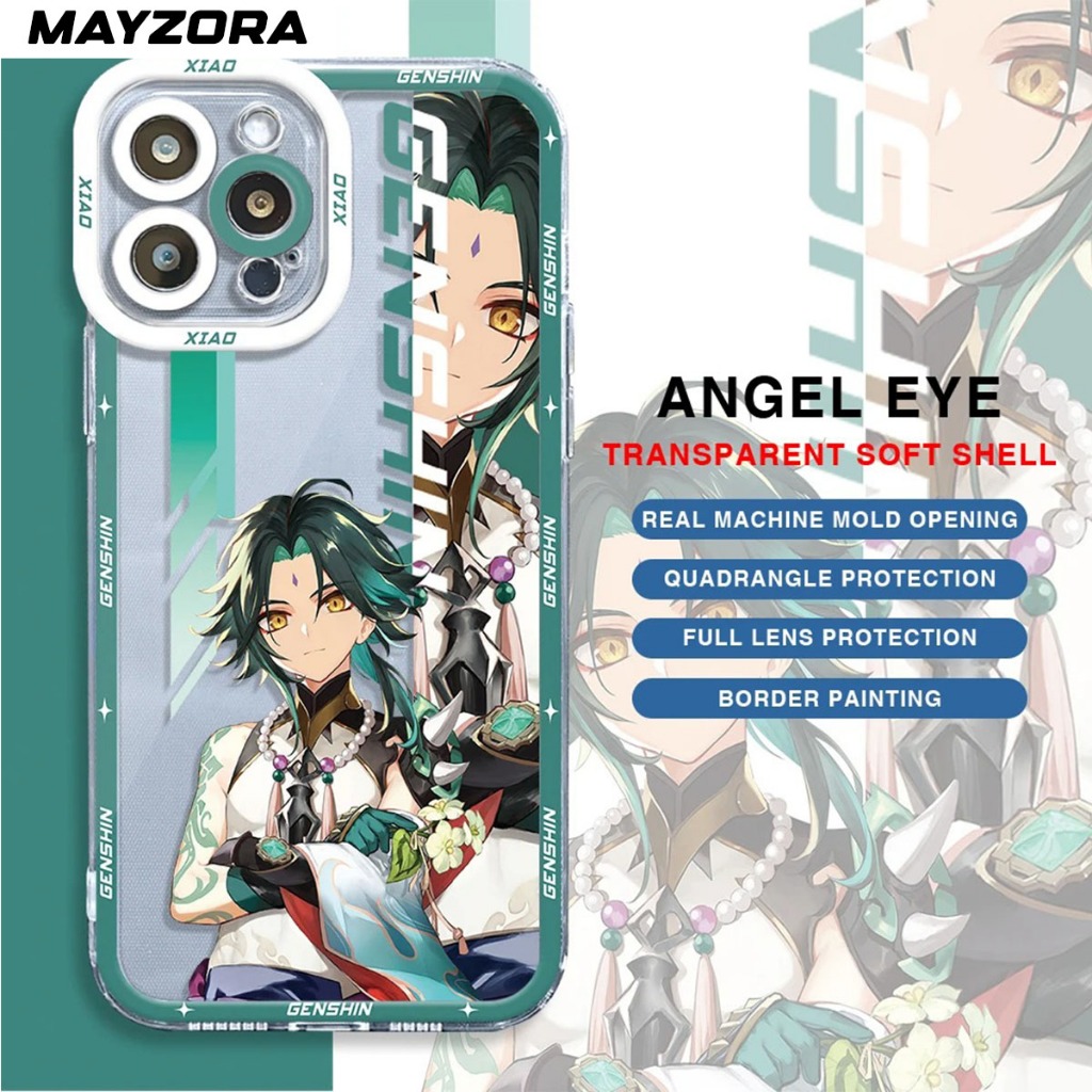 GS02 Case Anime Genshin Impact All Type Hp REALME C3 5 5I 5 PRO C21Y C25Y C11 2020 C11 2021 C33 C31 