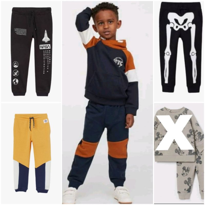 PHI104 Celana Jogger Anak Laki Laki HM | H*M Jogger Pants