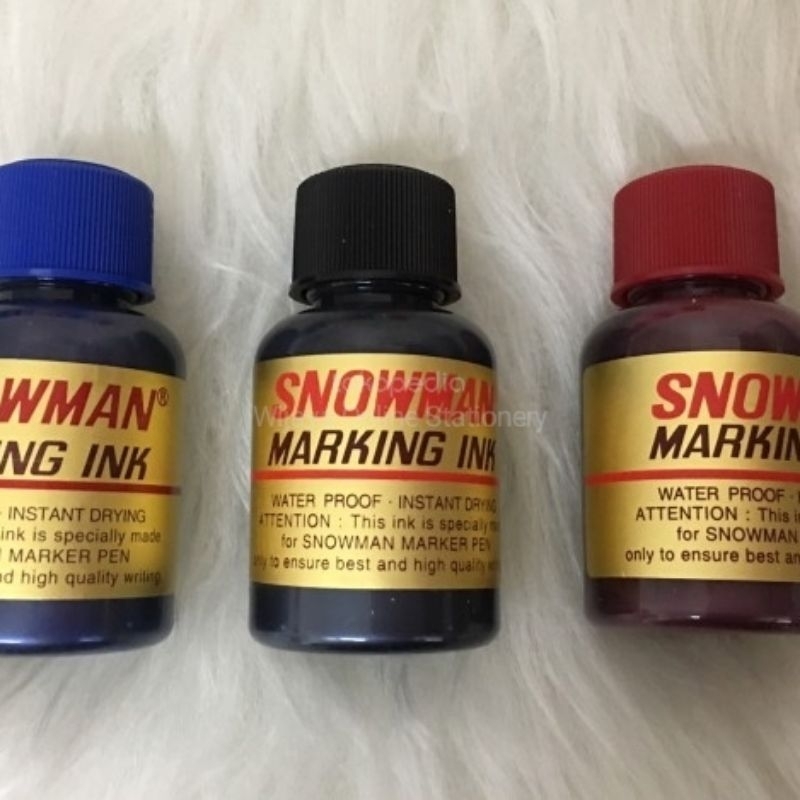 

Tinta Refill Permanent Marker SNOWMAN