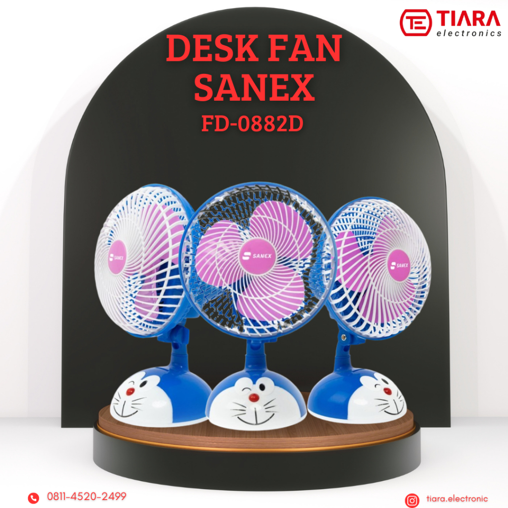 DESK FAN SANEX (FD-0882D)