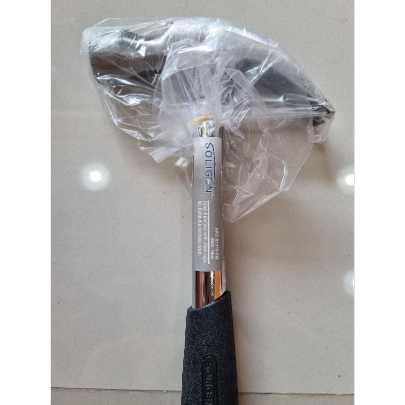 Palu kambing soligen gagang besi 16 oz