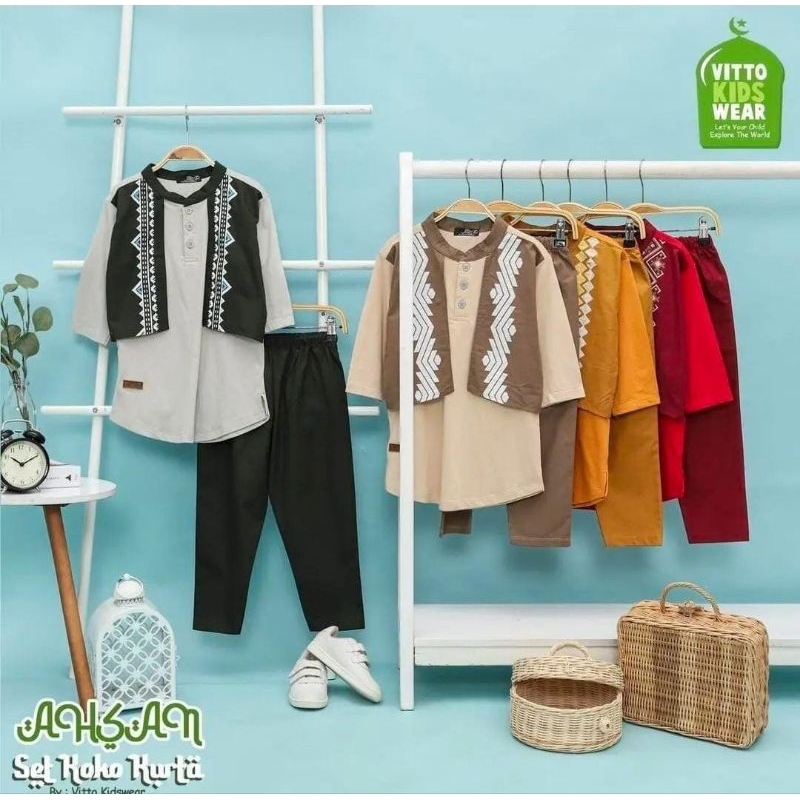 SETELAN KURTA ROMPI AHSAN