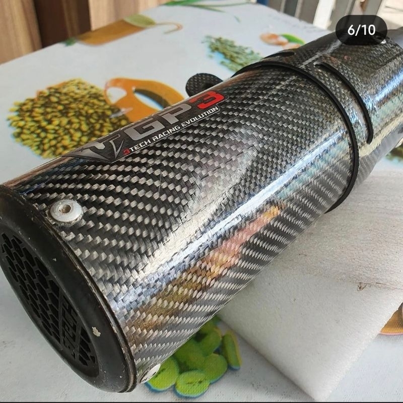 Knalpot Ninja 250FI 3TECH Spartan GP3 Carbon dan Bluemoon header 250cc 2 Cylinder 2 Silinder