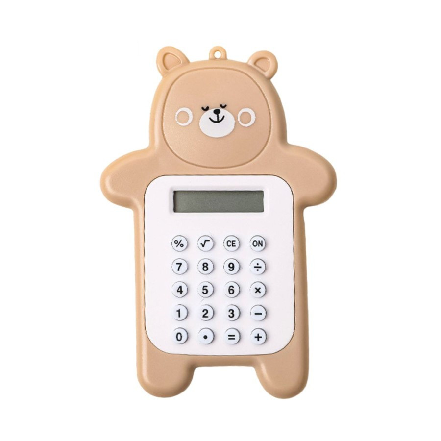 

Calculator Mini Portable Motif Bear / Kalkulator Tombol 8 Digit - Random