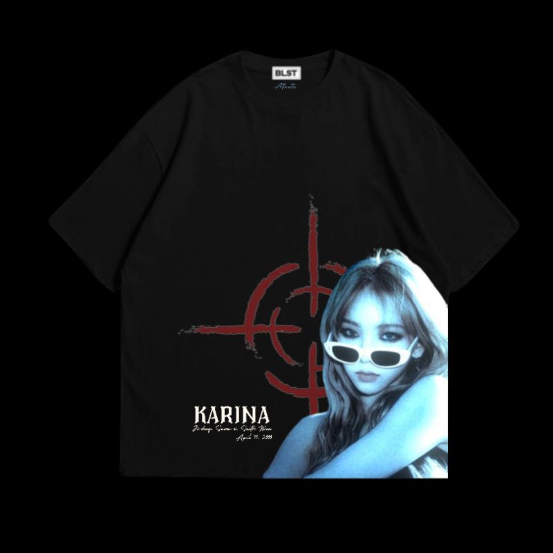 Karina Aespa  Y2K Oversize T-Shirt 24s