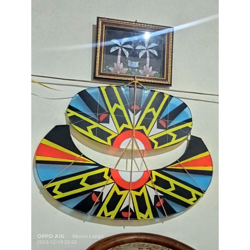 Layangan Pegon 1meter motif arsir