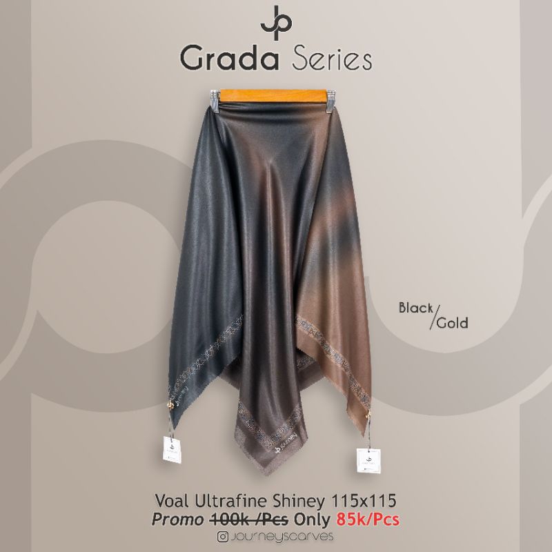 promo Grada series by Journey Scarves jilbab voal ultrafine shiny premium