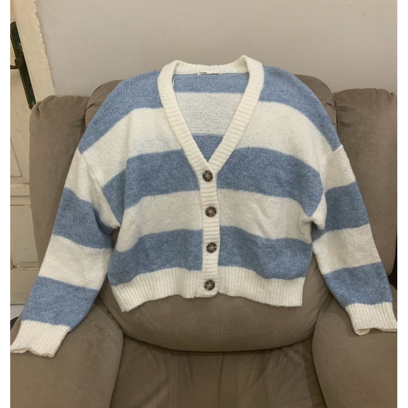 Pull&bear Knit Cardigan Overshirt