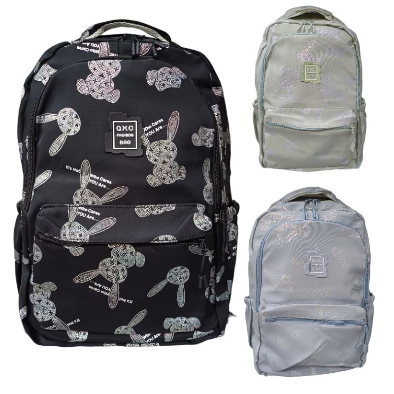 Tas Ransel Wanita QXG Fashion Bag Import