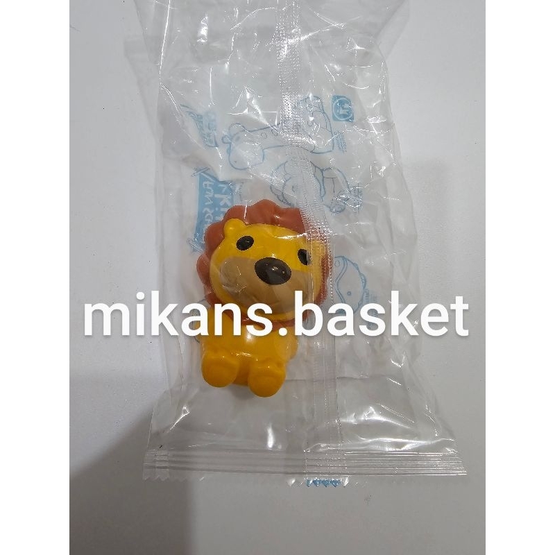 [Siap Kirim] *Sisa serutan dan penghapus* Mainan Hokben Fun School Kits Satuan (Kidzu Bento)