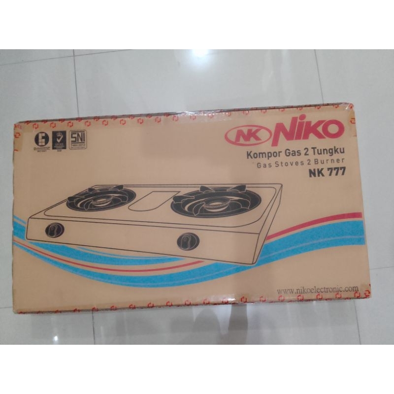 kompor 2 Tungku Niko NK 777