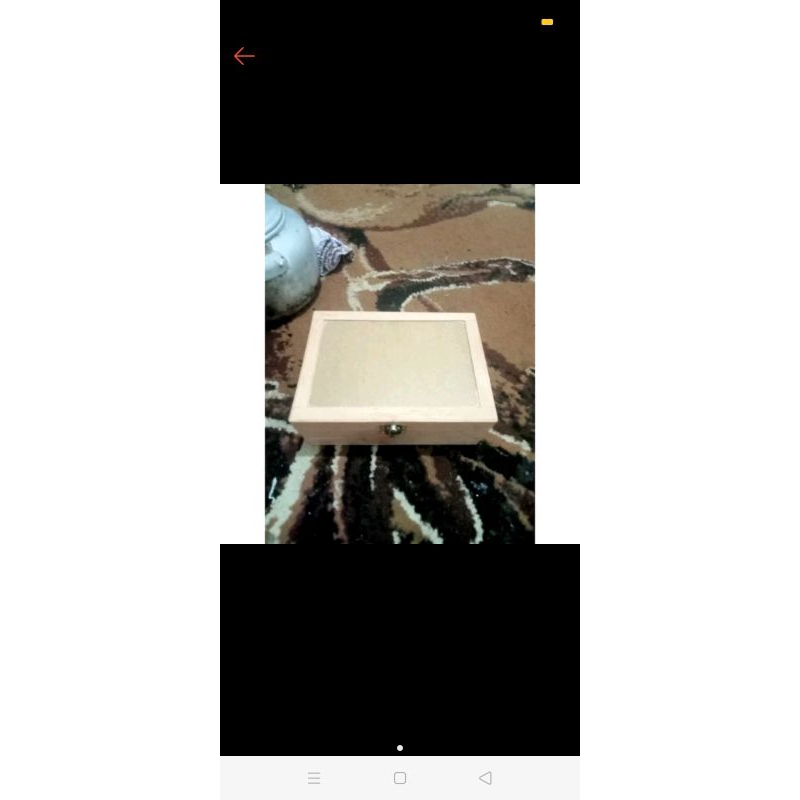 

kotak pesanan mahar 25x25x10