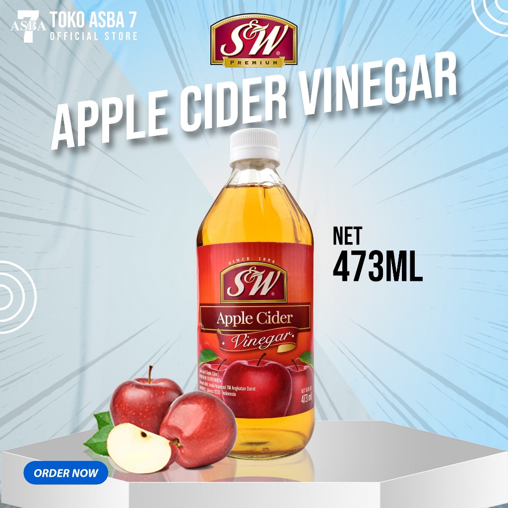 SW APPLE CIDER VINEGAR ORGANIC 473ML