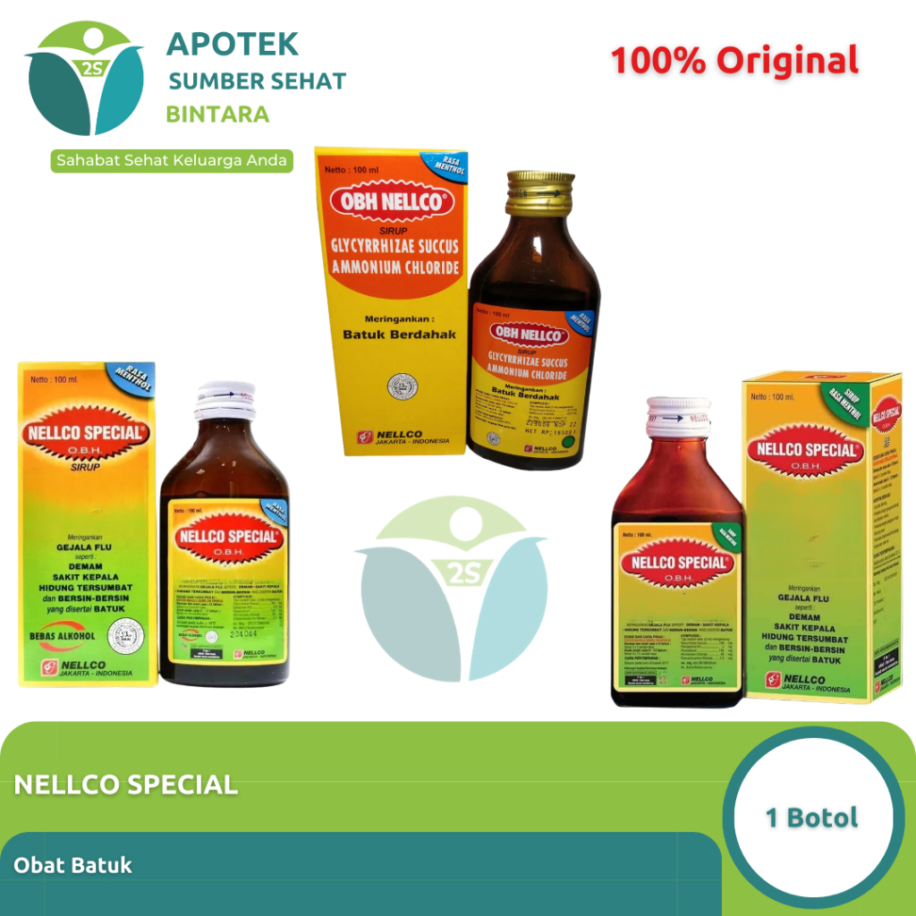 NELLCO SPECIAL OBH Sirup Obat Batuk 110 ml