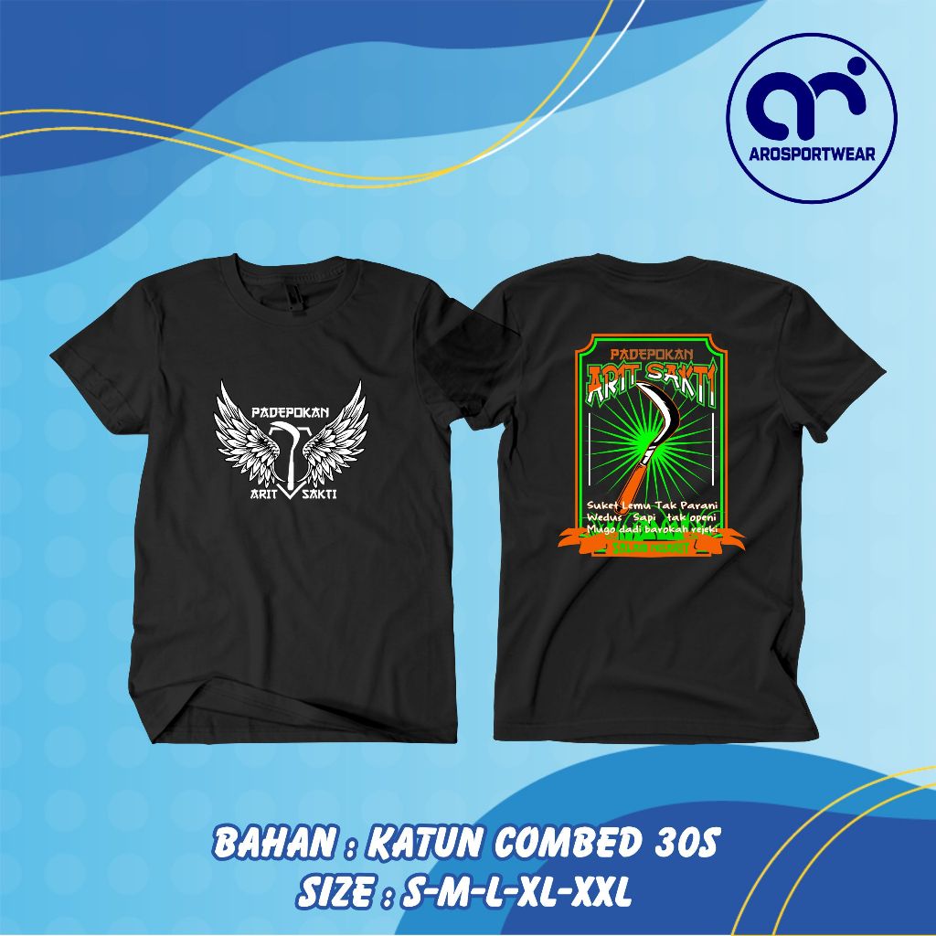 KAOS PADEPOKAN ARIT SAKTI TUKANG NGARIT INDONESIA KOMUNITAS PETERNAK KAMBING SAPI PADEPOKAN TUKANG N