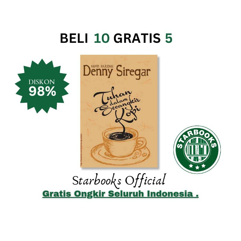 

BUKU TUHAN DALAM SECANGKIR KOPI - DENNY SIREGAR