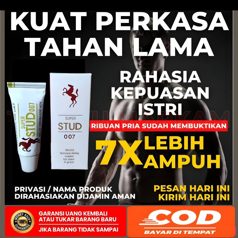STUD 007 CREAM TAHAN LAMA ORIGINAL OBAT KUAT PRIA TAHAN LAMA STUD 007 CREAM OBAT KUAT TAHAN LAMA OBA