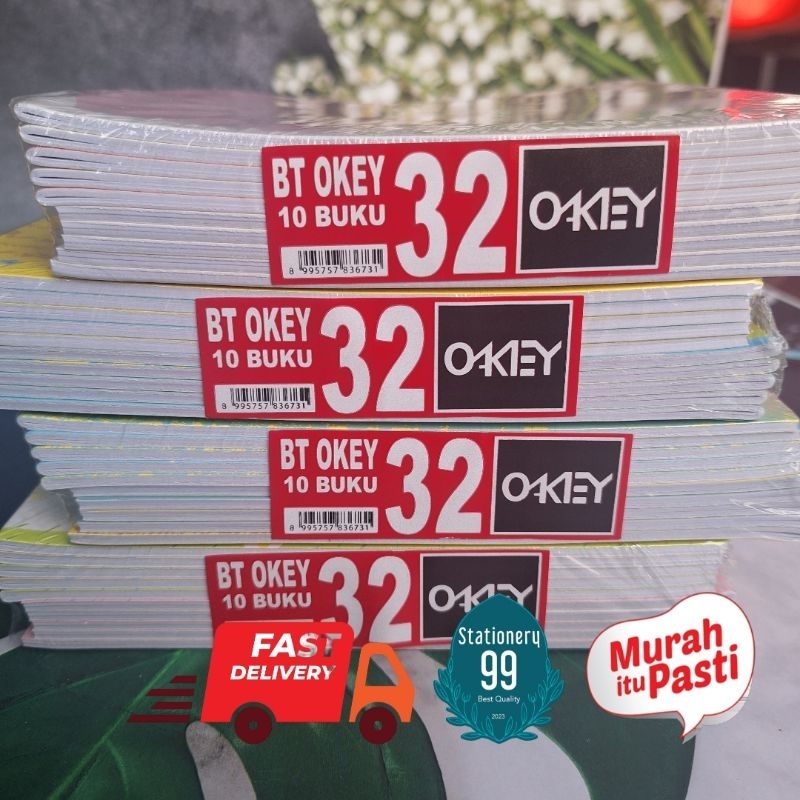 

OKEY 32 Lembar/Buku Tulis Isi 32 Lembar/Buku Catatan/Note Book