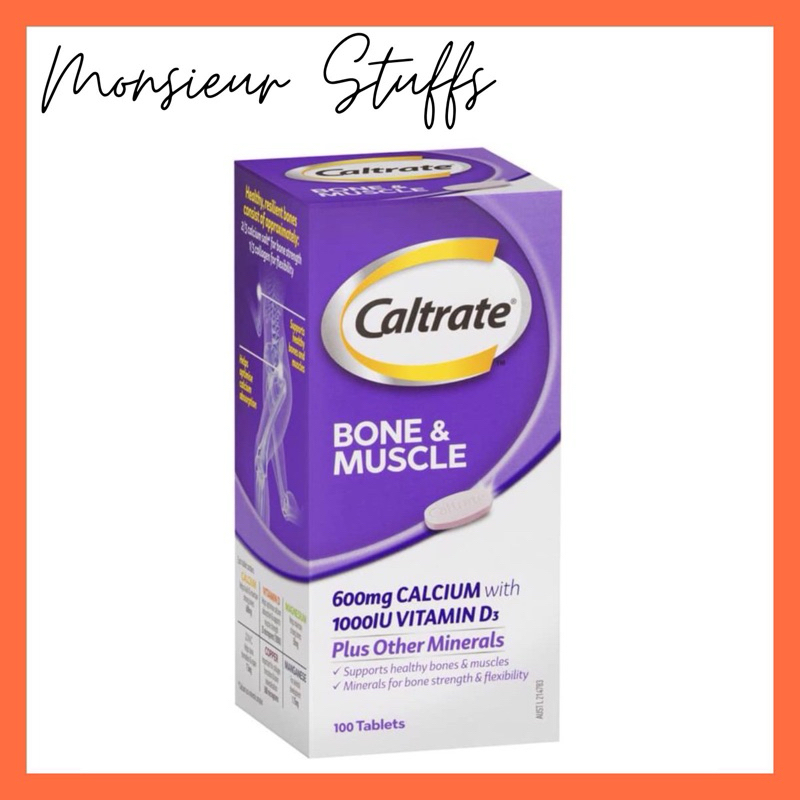 Caltrate Bone & Muscle 100 tablet