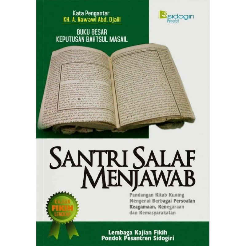 SANTRI SALAF MENJAWAB 1
