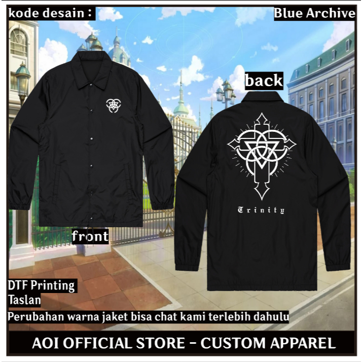 AOI Jaket Trinity Blue Archive