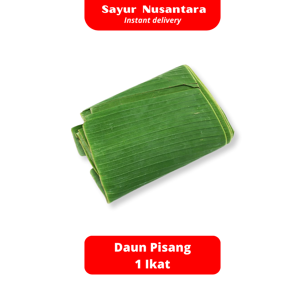 

Daun Pisang 1 Ikat - Sayur Nusantara