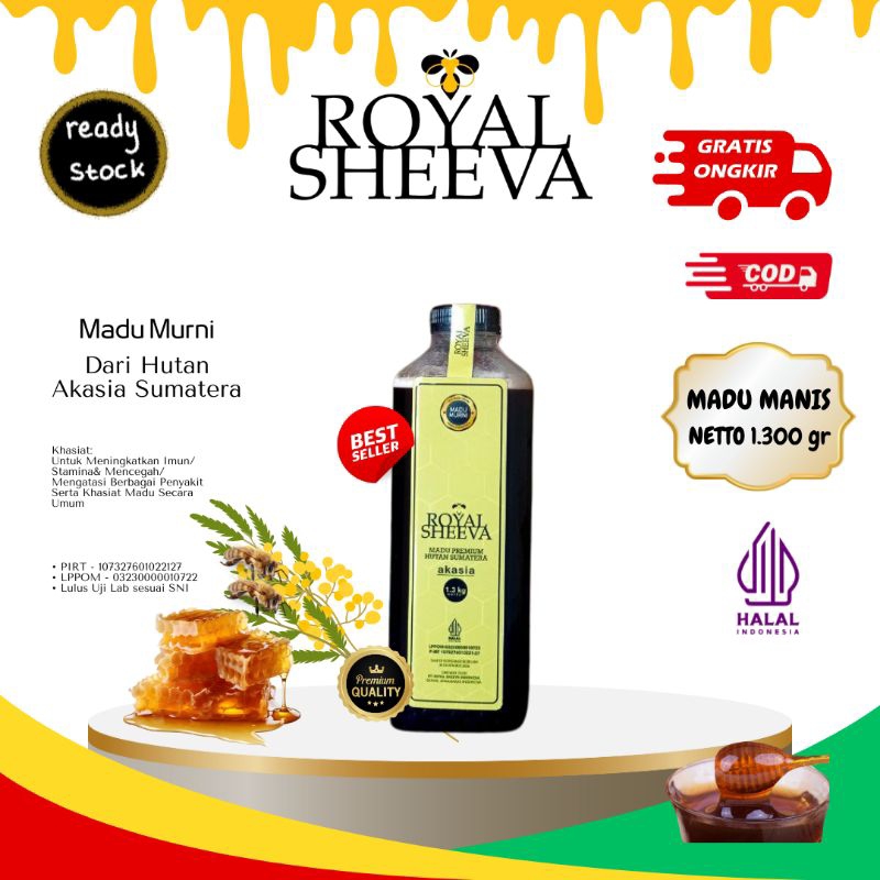 

Madu royal sheeva dari hutan akasia sumatra 100% original halal