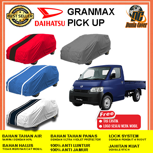 Cover Mobil Daihatsu Granmax Pick Up/ PU Anti Air Waterproof Outdoor, Sarung Mobil Daihatsu Granmax 