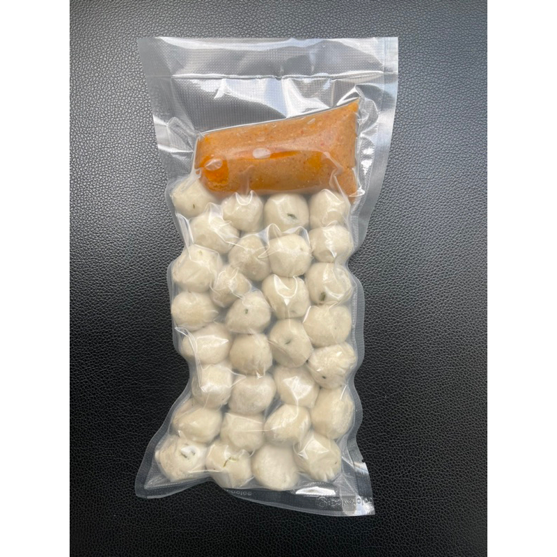

Cilok bumbu kacang isi 30 pcs home made halal kemasan vacum frozen