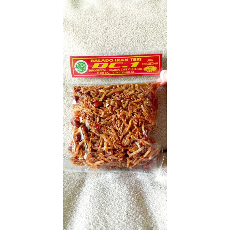 

BALADO TERI-KENTANG-KACANG DC-1 200GRAM