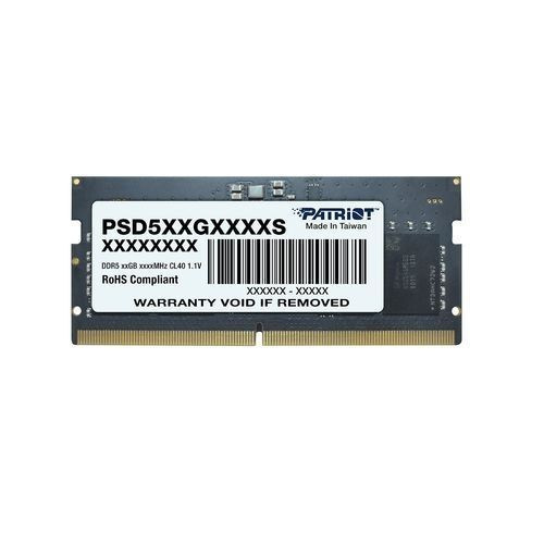Ram Patriot Sodimm DDR5 16GB 8GB 5600Mhz - Sodimm Signature Patriot 8GB 16GB DDR5 5600Mhz