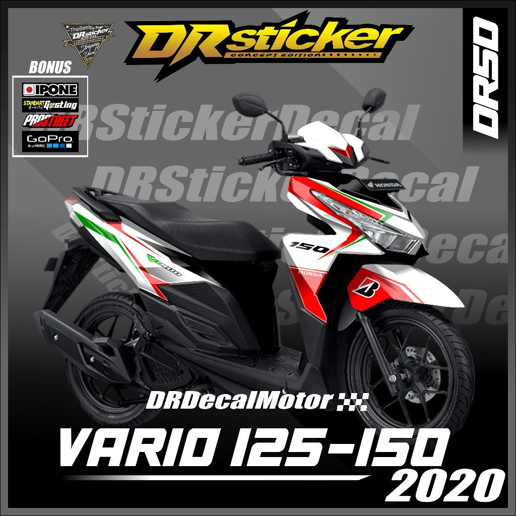 TERBARU Stiker Decal VARIO 125-150 NEW Full Body