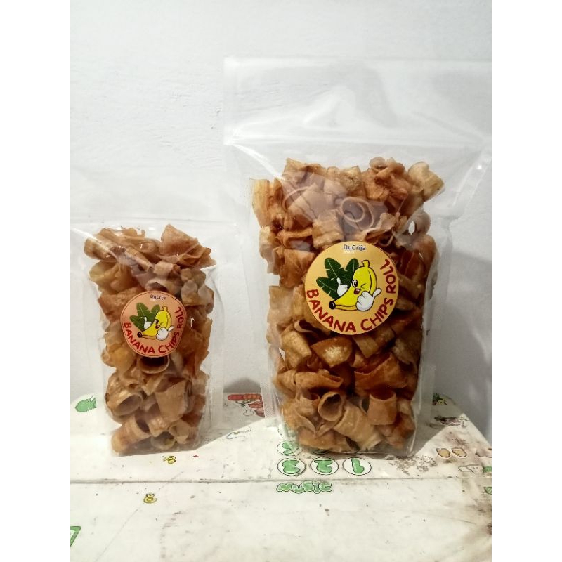 

Banana chips roll
