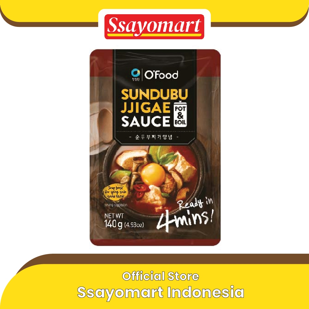 

Daesang Chung Jung One Ofood SUNDUBU JJIGAE SAUCE 140g