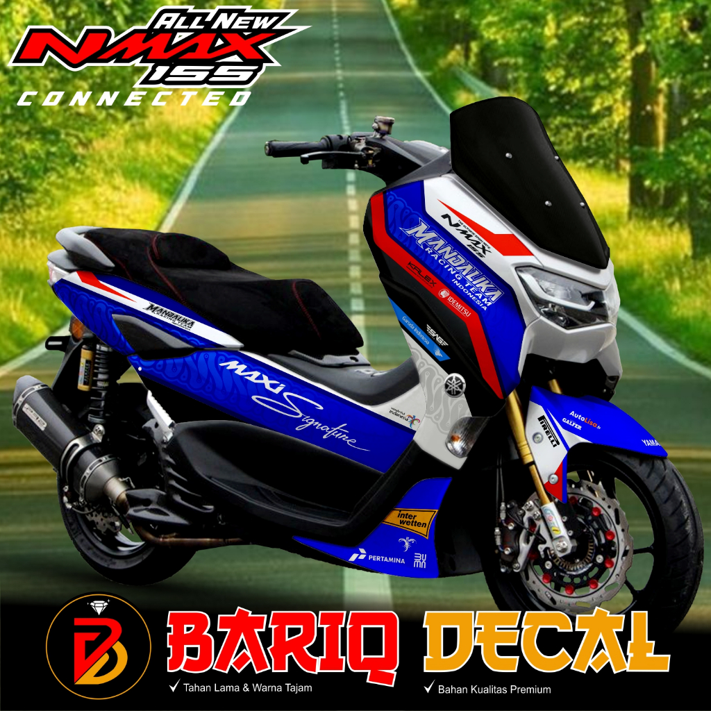 Decal Sticker NMAX New 2024 Striping Fullbody NMAX New Mandalika