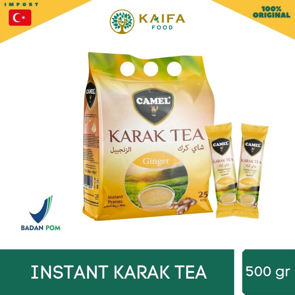 

Camel Karak Tea - Minuman Teh Susu khas Turkey