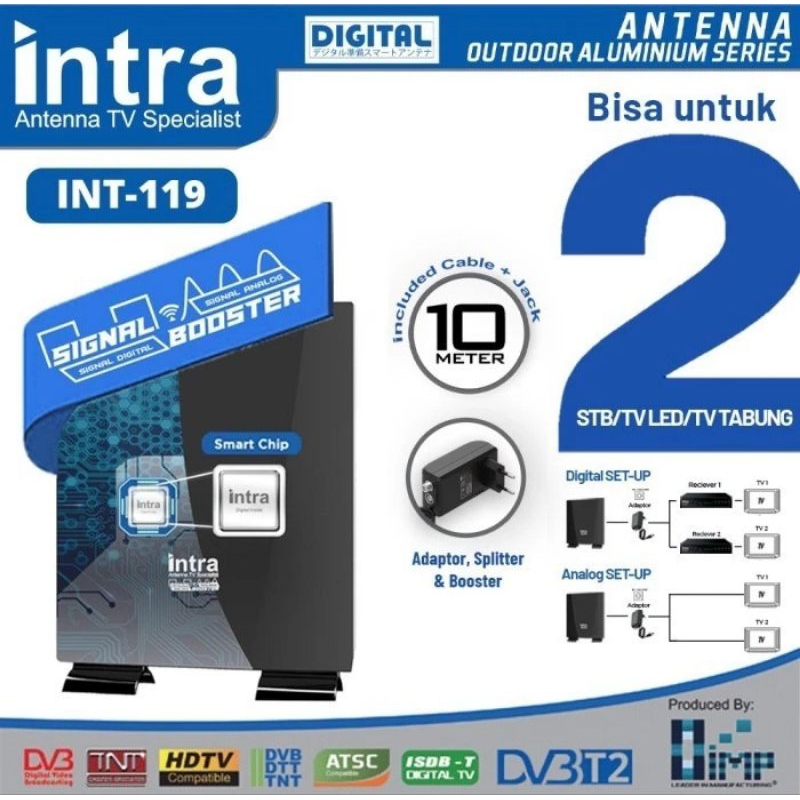 antena digital intra indoor-outdoor INT-119