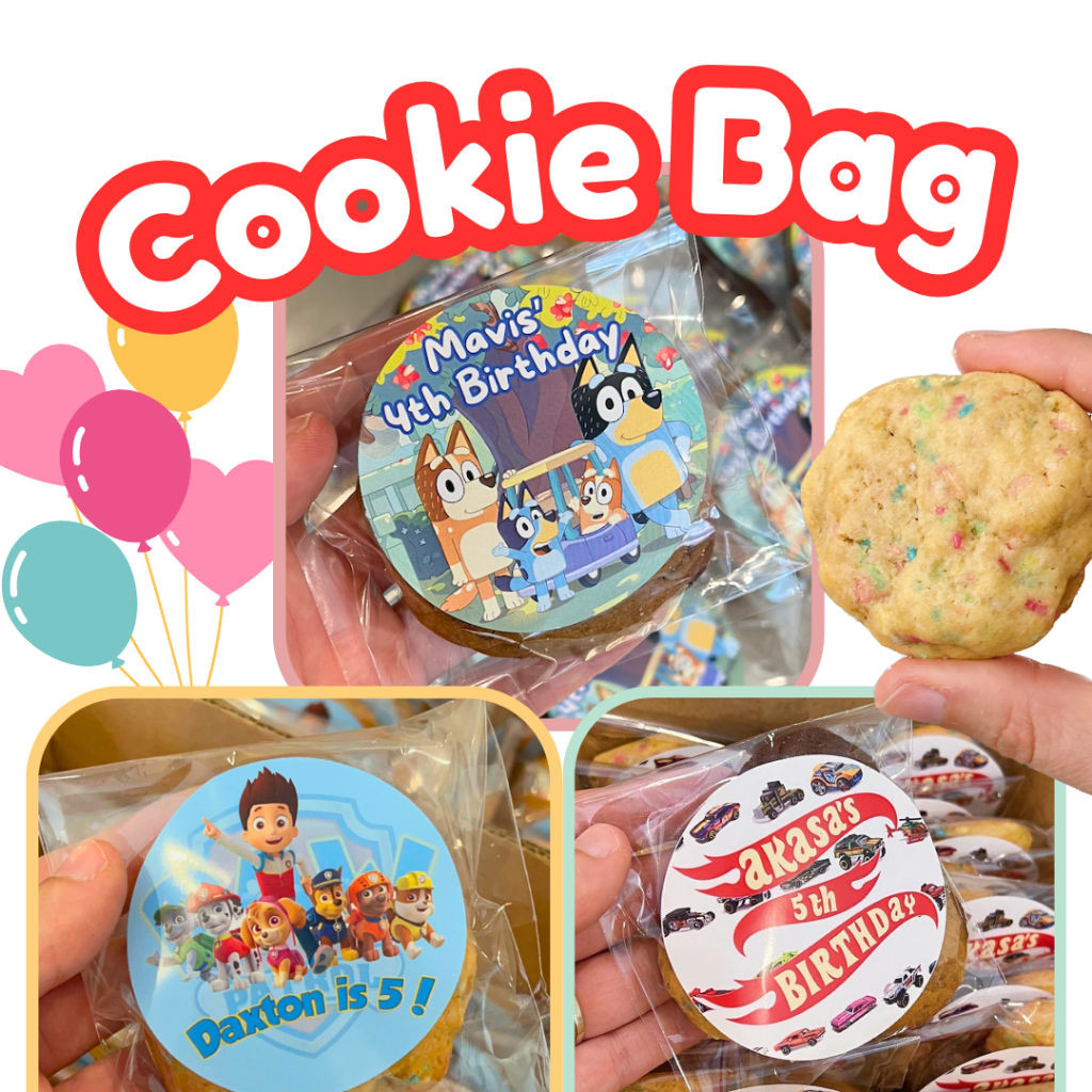 

COOKIE BAG | Kado Ultah Ulang Tahun Goodie Bag Party Bungkus Kue Kering