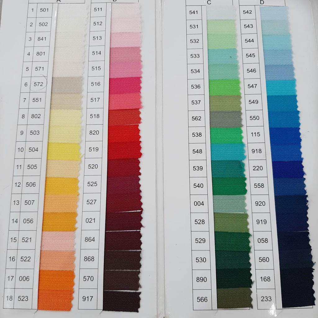 Rit Jepang YKK 60cm/ Resleting Jepang YKK 24"/ Resleting YKK/ Resleting Rok/ Rit Dress/ Bahan Garmen