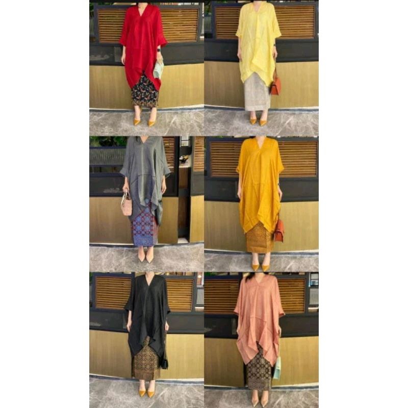 BLOUSE KAFTAN LILY VISCOSE( HANYA ATASAN)