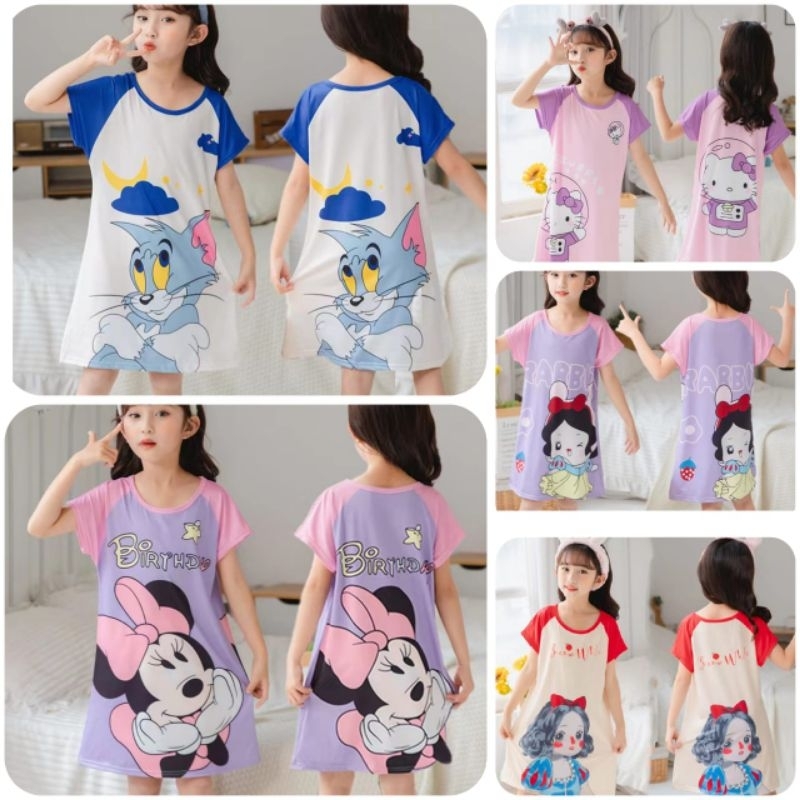 daster/dress karakter anak