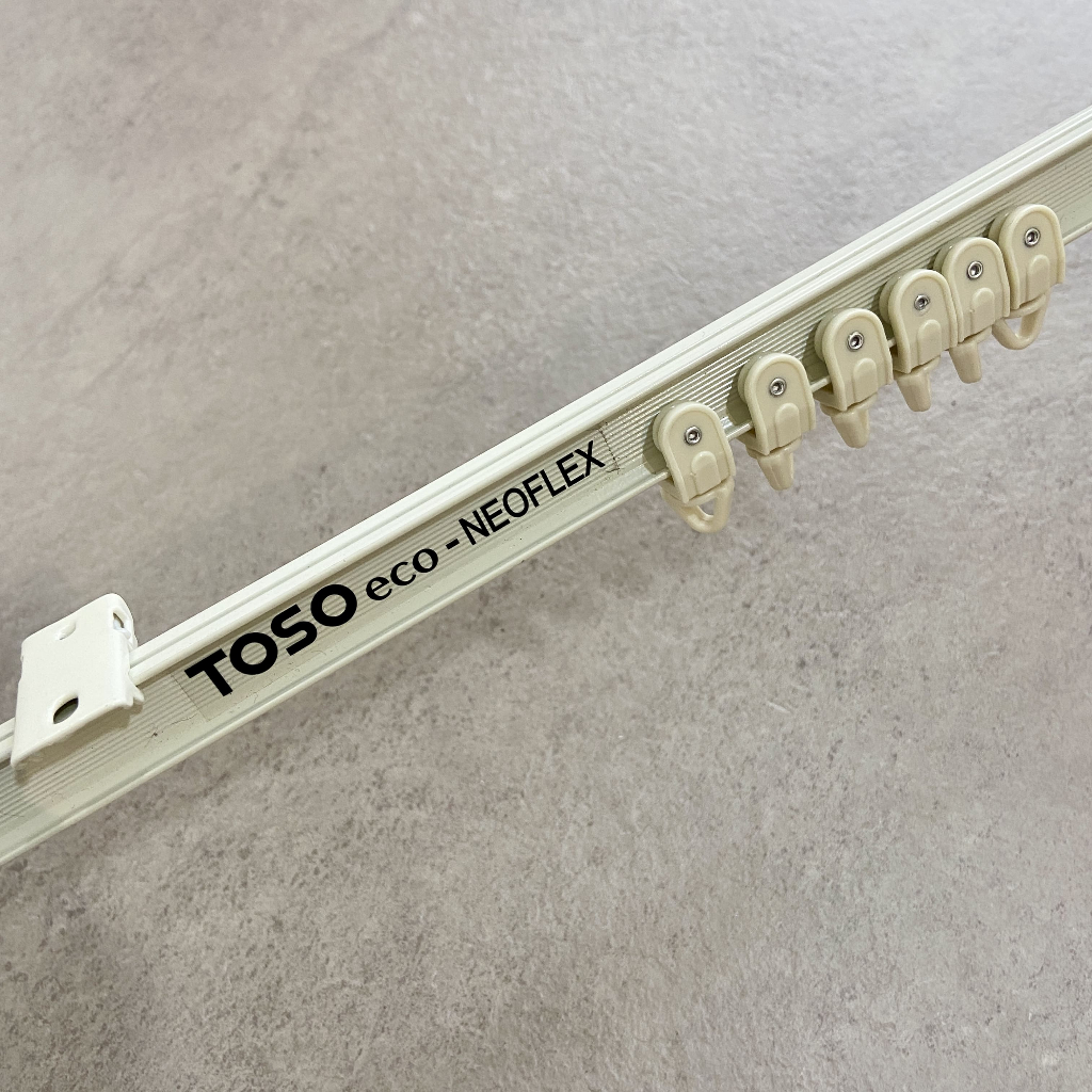 READY STOK REL TOSO Rail Gorden Rumah Sakit Premium Lengkung Flexible Flexi Track JAPAN BRAND TOSO E