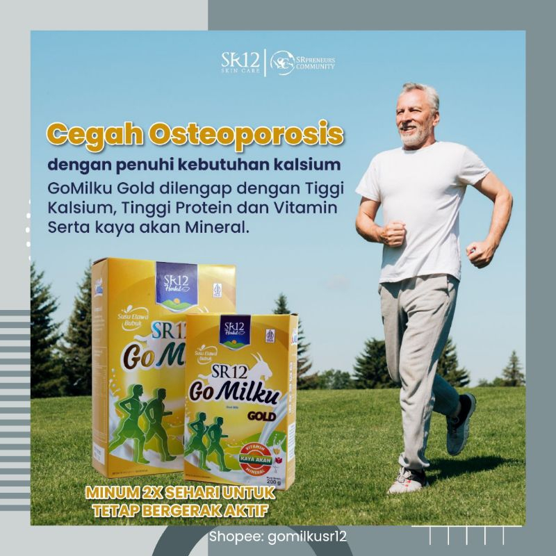 

Susu Kambing GOMILKU GOLD SR12 200 gr Disarankan 35 Tahun Ke Atas Untuk Meningkatkan Imun Aman Bumil Busui