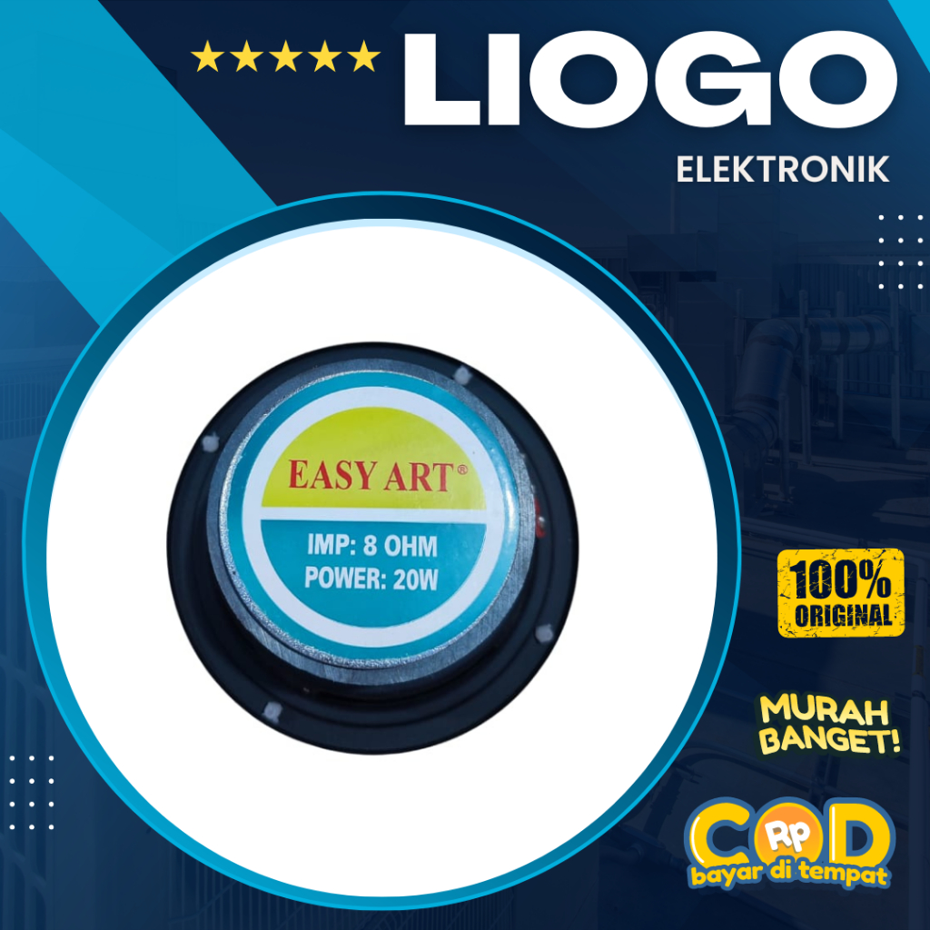 SPEAKER 4 INCH WOOFER EASY ART 4 INCH